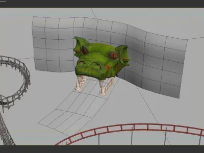 Amusement Park  3D model