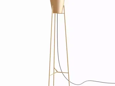 Sputnik Floor Lamp 3D model