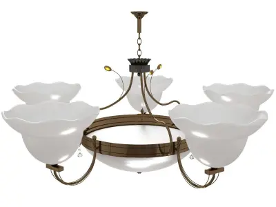 chandelier ligth 3D model