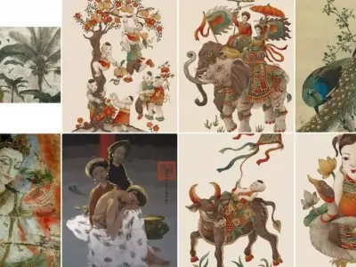 Indochine Artworks Textures Texture