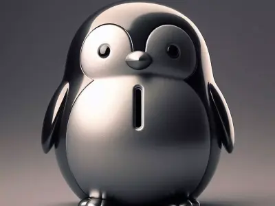 Penguin Bank 3D print model