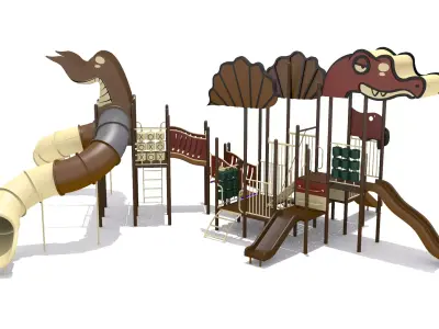 Playground- Dinasour Play 3D model