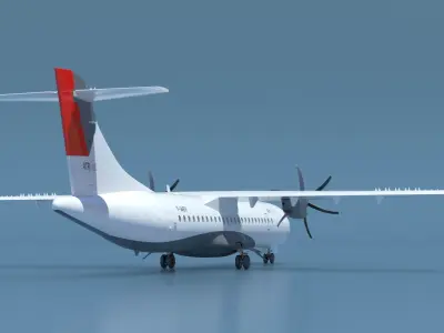  Regional Passenger Aircraft ATR 72-600 