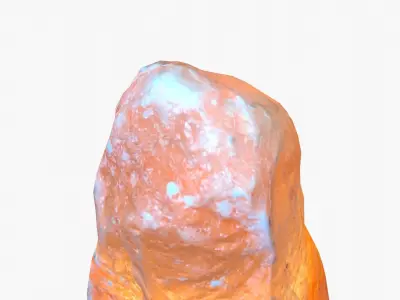  Salt Lamp  Low-poly 3D model