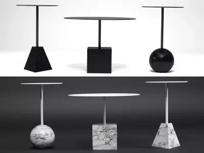 Knockout tables Free 3D model