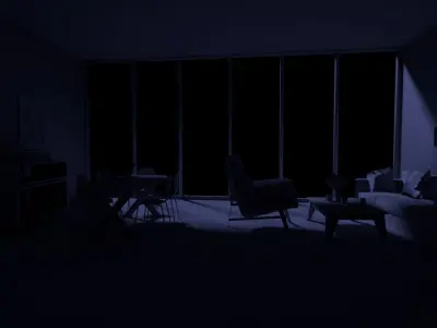 Interior House 3D model -  3D model