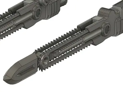 ARMIGER TEMPLAR STYLE WEAPONS 3D print model