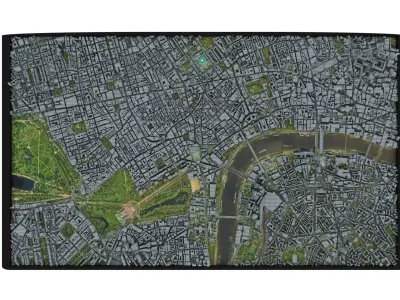 City of London Low-poly 3D model purchase