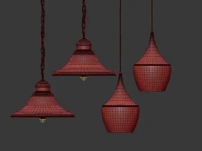 PENDANT SET 16 3D model