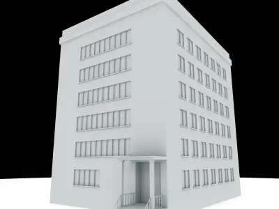 FREE Nyc Building Free low-poly 3D model