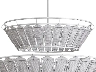  TIARET Chandelier by Lalume 3D model