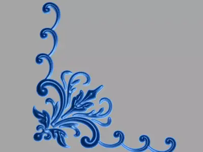 corner design 10 3D model