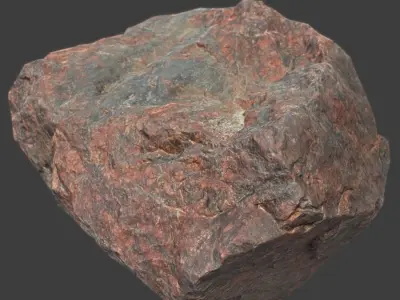 Michelle Stone Low-poly 3D model