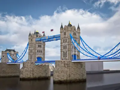 Tower Bridge  3D model