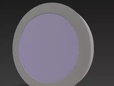 LED Panel Light 3D model