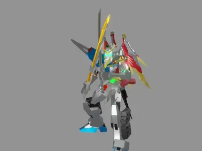 The Mecha Attacker 3 3D model