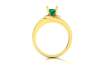 Women ring 3dm stl fbx obj render details 3D print model order
