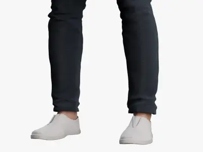  Female Scientist Rigged Character 