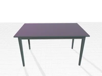 Mclachlan Dining Table 3D model