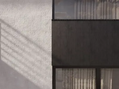 Apartment Exterior Residential Building  V2 3D model