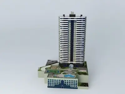 Sunset Residence e Sunset Executive  Novo Hamburgo Free 3D model