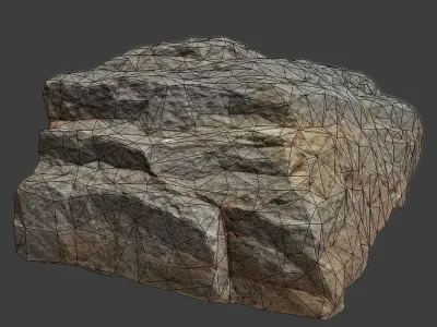Bonnie Stone Low-poly 3D model