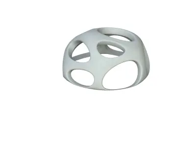 SciFi Cube Object No 53991 Low Poly Shape Low-poly 3D model