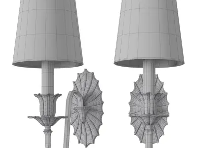 Remains Soleil Sconce IS1416 1 classic 3D model