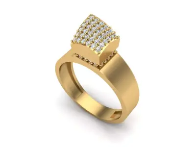 Jewelry ring 207 3D print model
