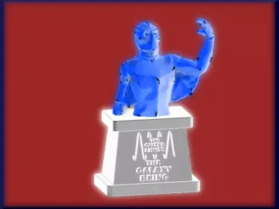 THE GALAXY BEING from OUTER LIMITS bust 3D print model
