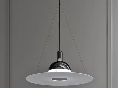 Frisbi frisi pendant light 3D model