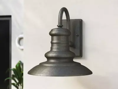 Colunga Outdoor Barn Light 3D model