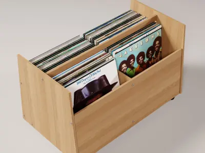 Vinyl Storage No51 3D model
