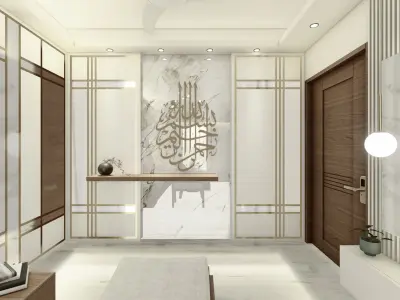 FORMAL LIVING ROOM 3D model