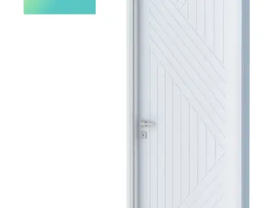 Room Door Type 15 3D print model