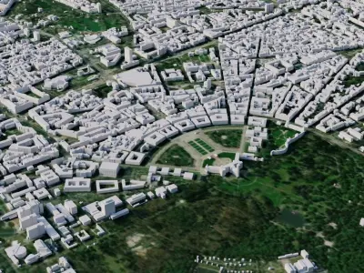 Karlsruhe - Germany 3D model