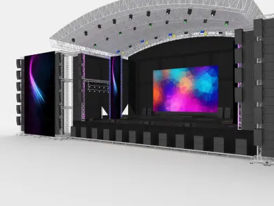 Stage 13 3D model
