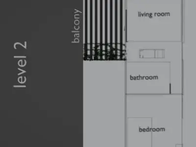 beach house  Low-poly 3D model purchase