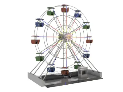 Ferris Wheel 3D model