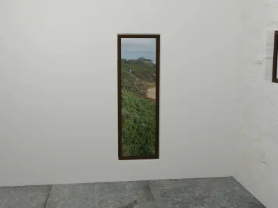 ALUMINUM WINDOW PS186 Free 3D model