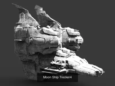 Moon Rover collection 1 3D Model Pack