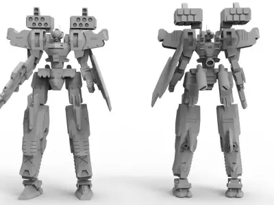 Robot MVR 30 3D model