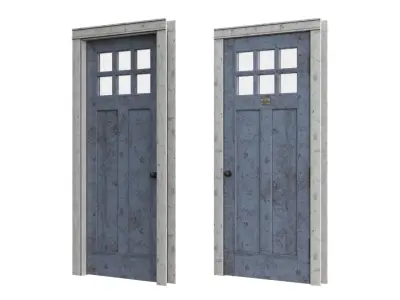 Doors Brothers Shaker door 2 3D model
