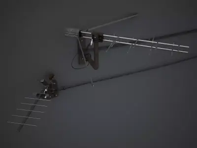 Antenna tv - tv 3D model