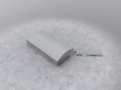 EGCC Concorde Visitors Center Low-poly 3D model