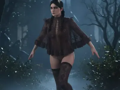PHILIPPA EILHART The Blind Sorceress 3D model