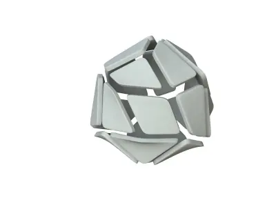 Sci Fi Object No 6112 Low Poly Texture