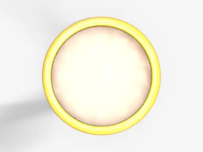 Antique candle holder Low-poly 3D model purchase
