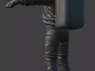 Astronaut Spacesuit 3D Model 3D model