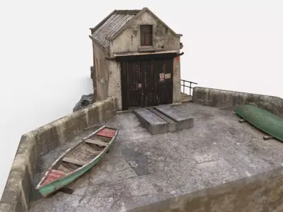 Old Shipyard 3D model